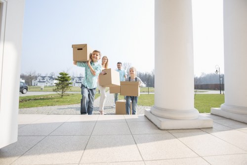 Residential access and parking considerations for moving van work in Harrow Weald