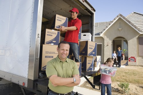 Local movers transporting furniture through Harrow Weald