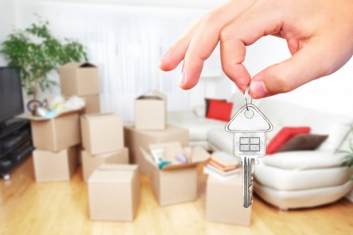 Professional team coordinating a workplace relocation in Harrow Weald