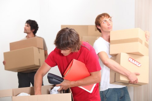 Removals van serving residential moves in Harrow Weald