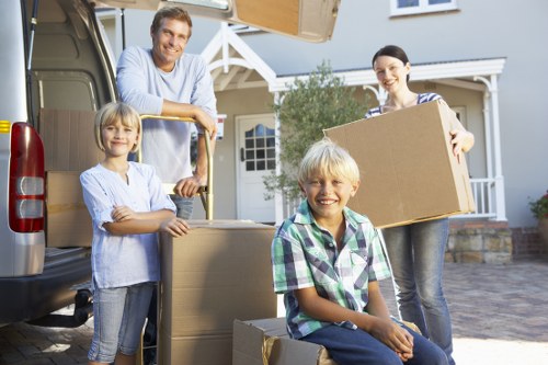 Professional removals van for flats and homes in Harrow Weald