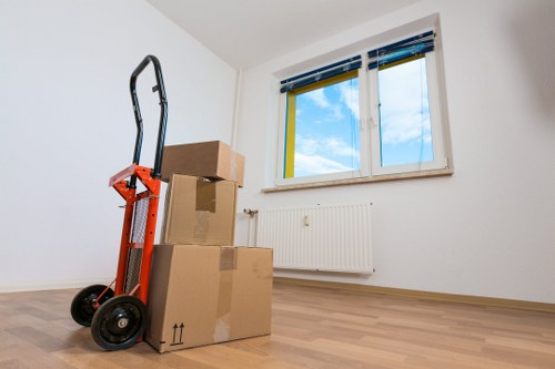 Team removing bulky household furniture from a Harrow Weald property