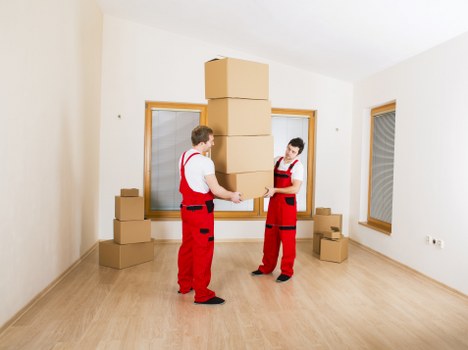 Unpacking and setting up rooms after a move in Harrow Weald
