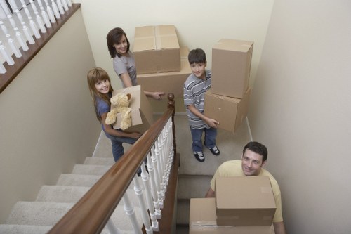 Local removals team coordinating a move with parking and access considerations